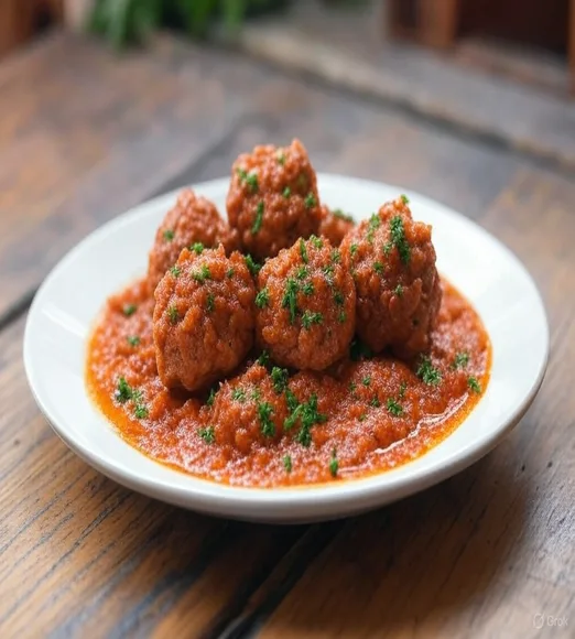 Albóndigas en Salsa Española