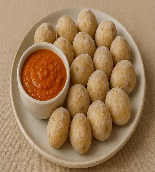 Papas arrugadas con mojo picón